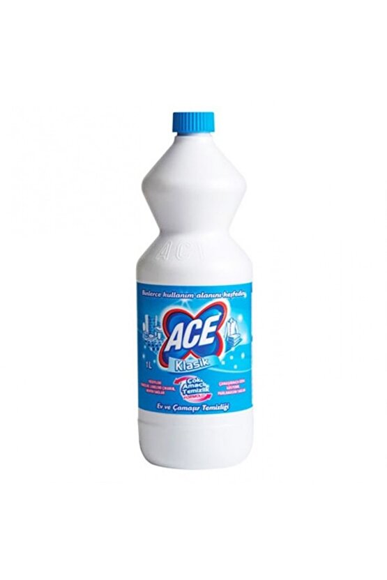 Ace Çamaşır Suyu 1 Lt Normal X 18 Adet