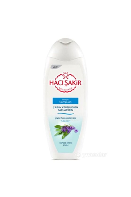 HACI ŞAKİR KEPEĞE KARŞI ETKİLİ 3 ADET 2 Sİ 1 ARADA DOĞAL ADAÇAYI VE İPEK PROTEİNİ ÖZÜ 500 ML