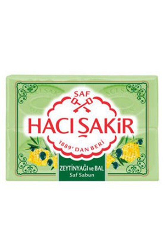 6lı Hacı Şakir Kalıp Sabun Zeytinyağı & Bal 4x150 Gr.