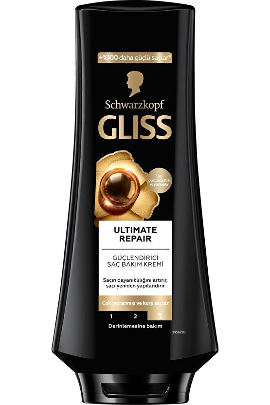 Ultimate Repair Keratin Derinlemesine Güçlendirici Saç Bakım Kremi  360  ml Yıpranmış Kuru Saçlar