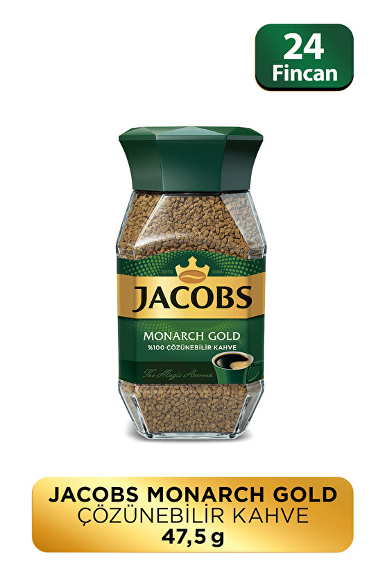 Monarch Gold Cam Kavanoz Granül Kahve 47,5 gram