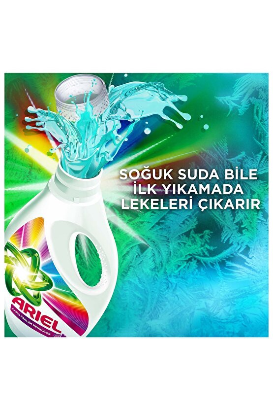 Canlı Parlak Renkliler Sıvı Çamaşır Deterjanı 18 Yıkama