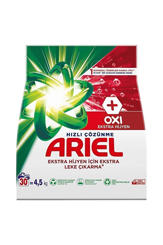 Oxı 4,5 Kg Aquapudra Toz Çamaşır Deterjanı