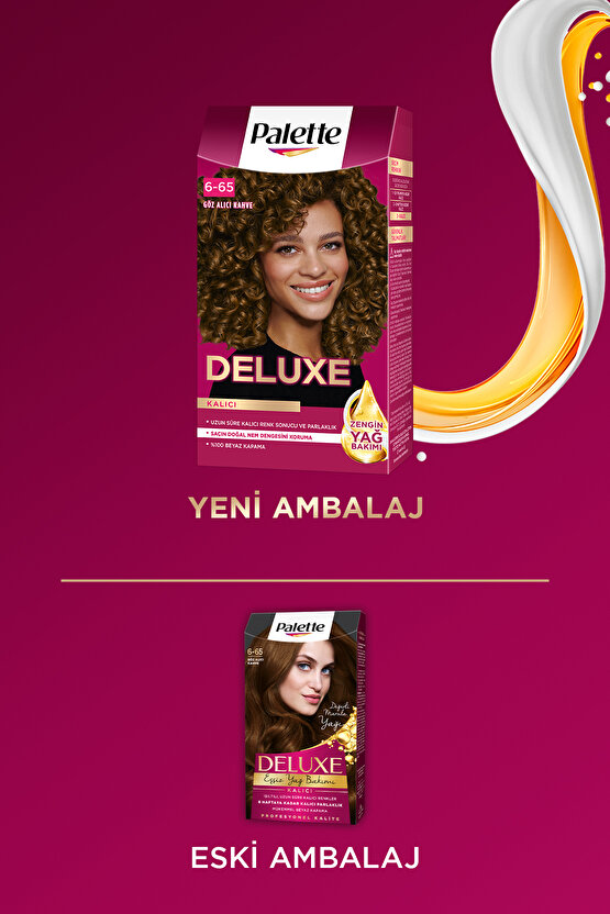 Deluxe Saç Boyası 6-65 Göz Alıcı Kahve