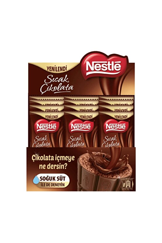 Yeni Sıcak Çikolatası 24 Adet 18.5gram