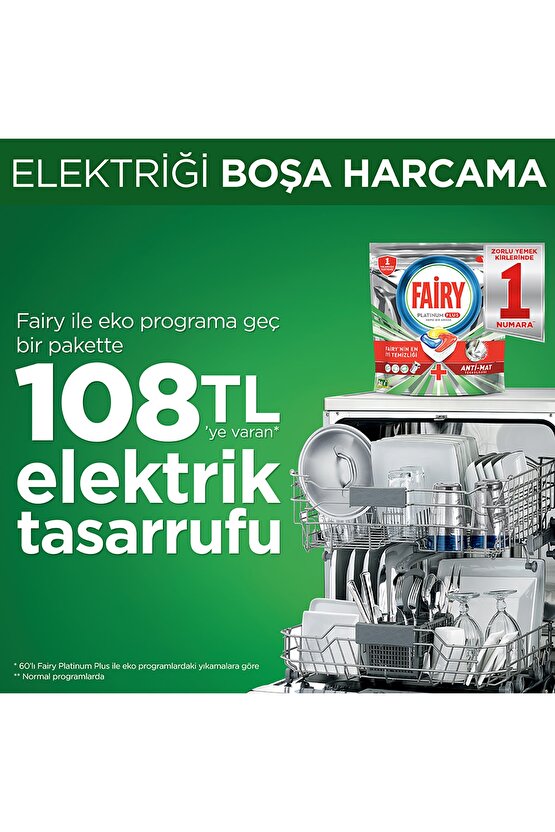 Platinum Plus Bulaşık Makinesi Deterjanı Kapsülü 13 Yıkama