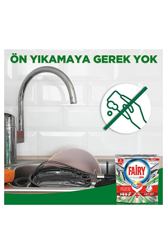 Platinum Plus Bulaşık Makinesi Deterjanı Kapsülü 13 Yıkama