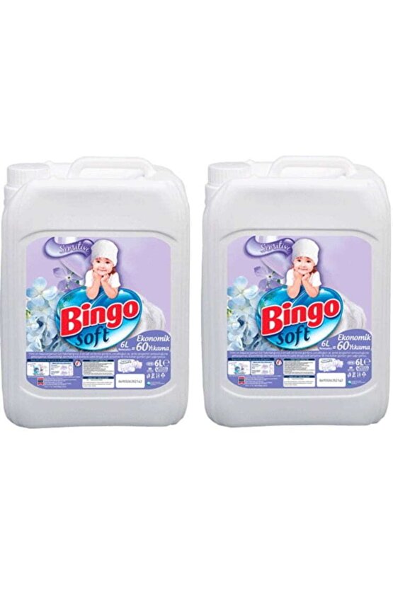 Soft Yumuşatıcı Sensitive 5 Lt X 2 Adet