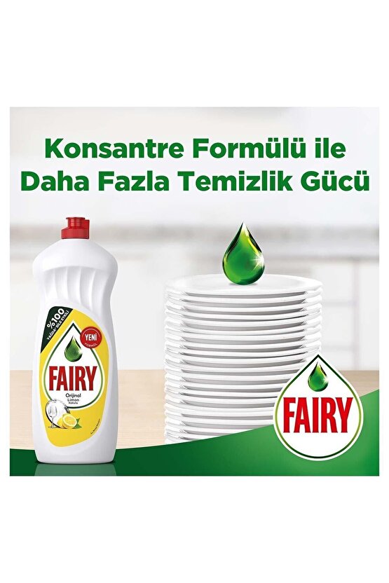Sıvı Deterjan Limon 650 ml X 2 Adet