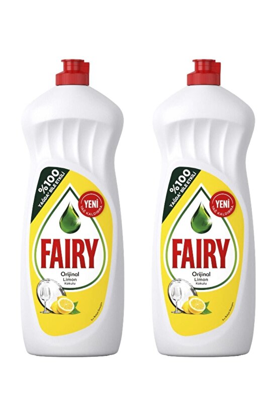 Sıvı Deterjan Limon 650 ml X 2 Adet