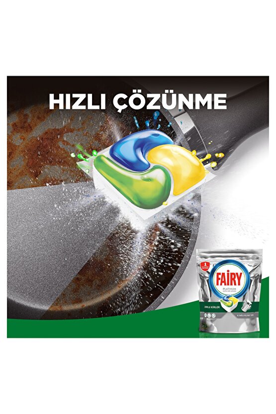 Platinum Limon Kokulu Bulaşık Makinesi Deterjanı 16 Tablet