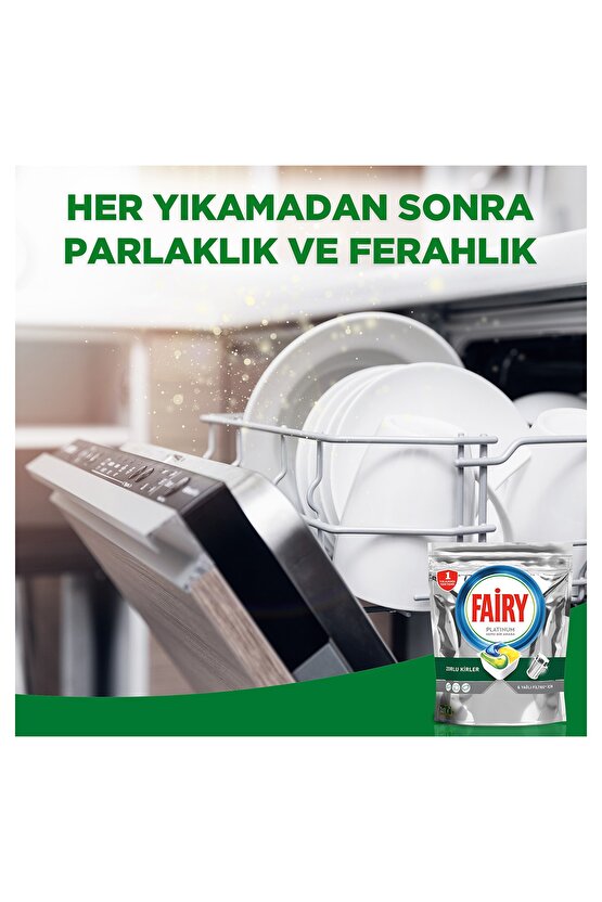 Platinum Limon Kokulu Bulaşık Makinesi Deterjanı 16 Tablet