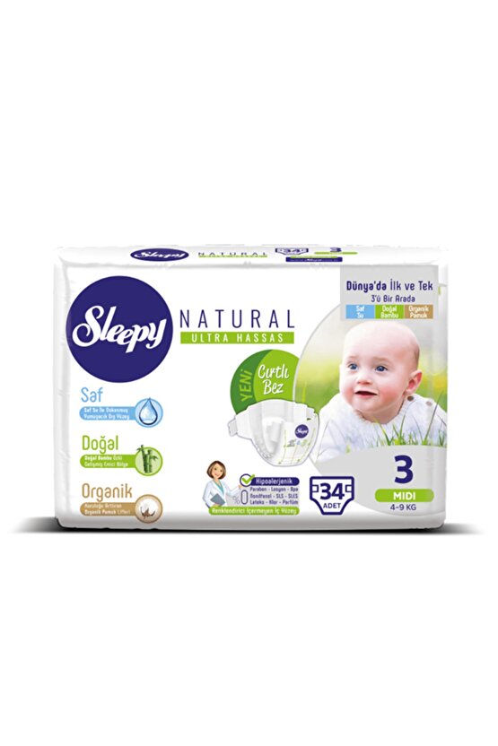 Jumbo 3 No Midi 34lü (4-9kg)