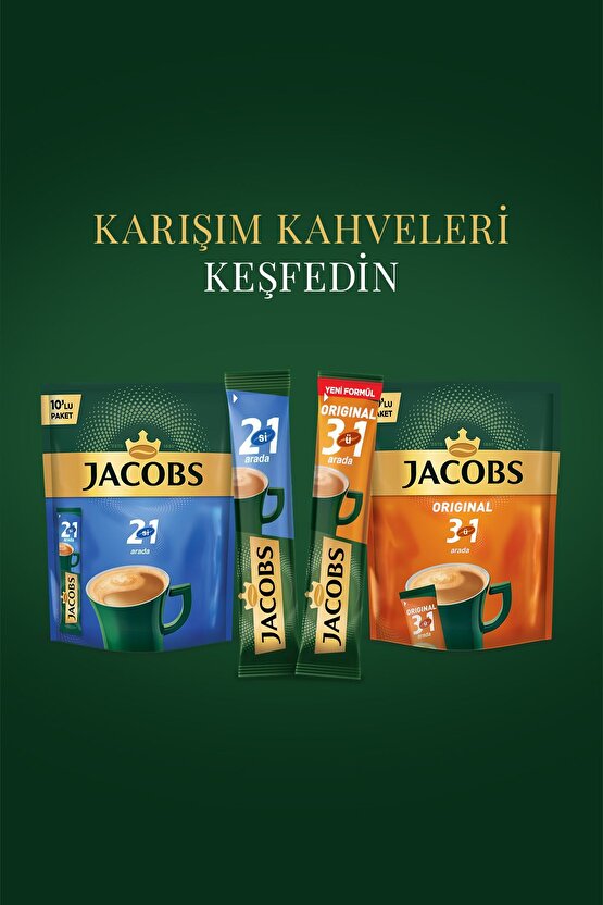 3ü 1 Arada Karışım Kahve 40lı Kutu