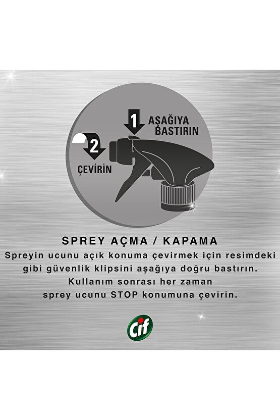 Power Perfect Fırın Ocak Mangal için Sprey Temizleyici 435 ml