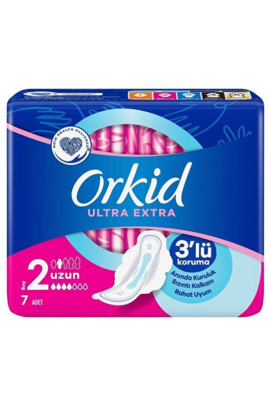 Ultra Ultra Extra Uzun Hijyenik Ped 7li