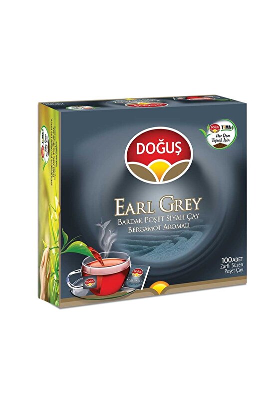 Earl Grey 2 gr 100’lü Bardak Poşet Çay