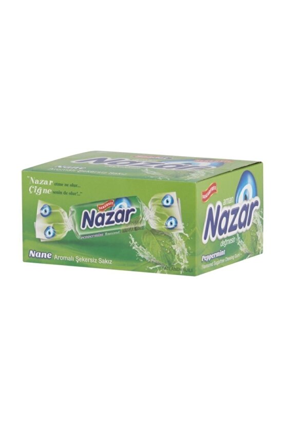 Nane Aromalı Şekersiz Sakız 100lü