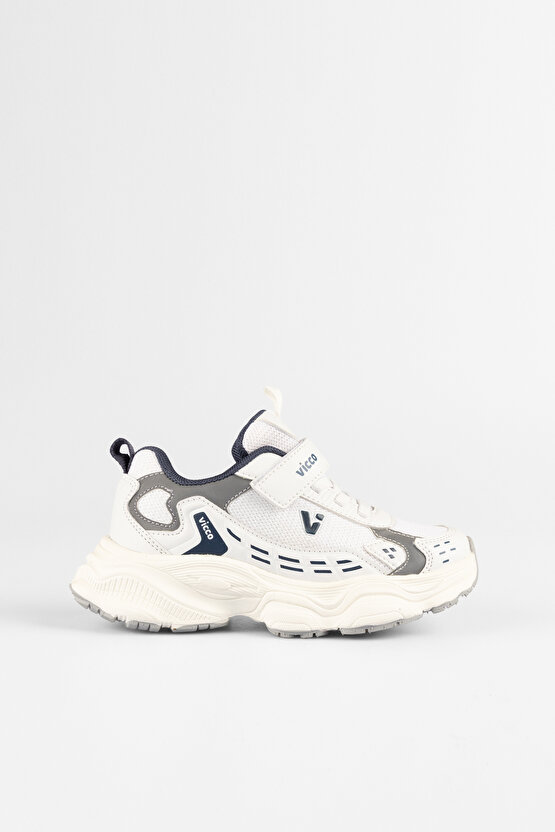 Tag Ortopedik Unisex Çocuk Beyaz Rahat Sneaker