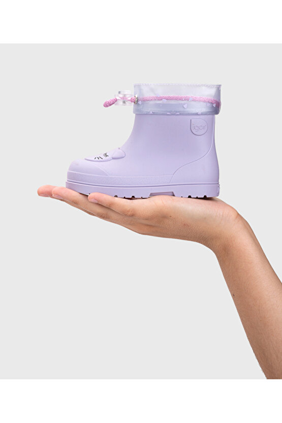 Mendi Gato Mauve Çocuk Yağmur Çizmesi