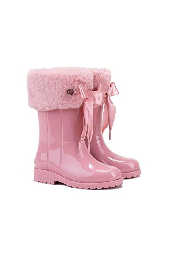 W10239-010 Campera Charol Soft Kız Çocuk Günlük Bot