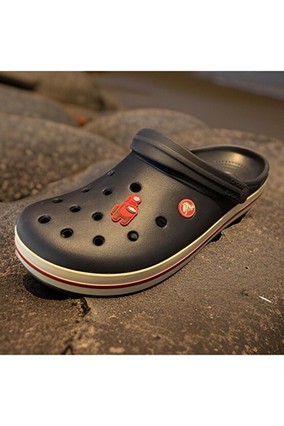 Kırmızı Crocs Tekli Terlik Süsü (1 adet) Jibbitz Charm