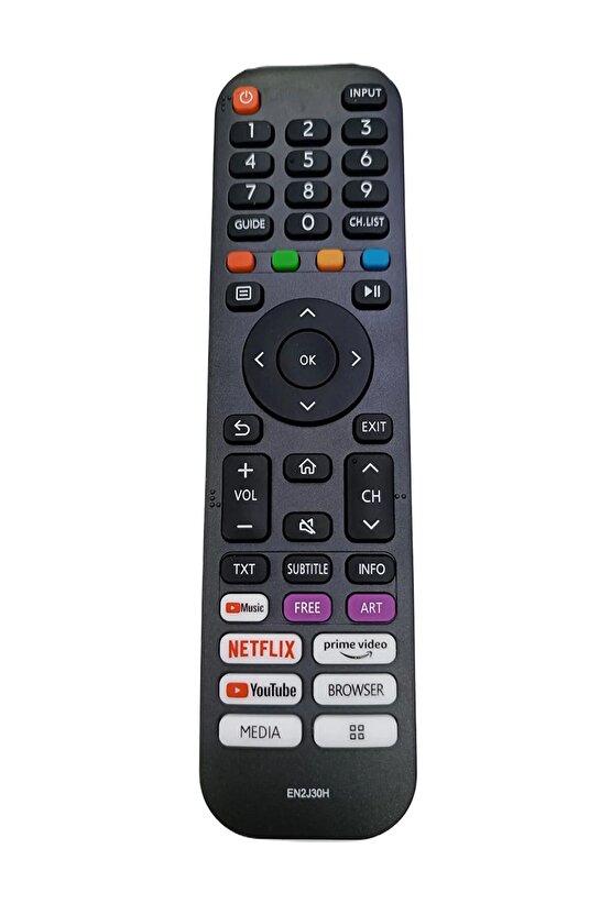 B225000UHD - B225580UHDSW VİDAA Serisi Uyumlu 4K Led Smart Android Tv Uzaktan Kumandası