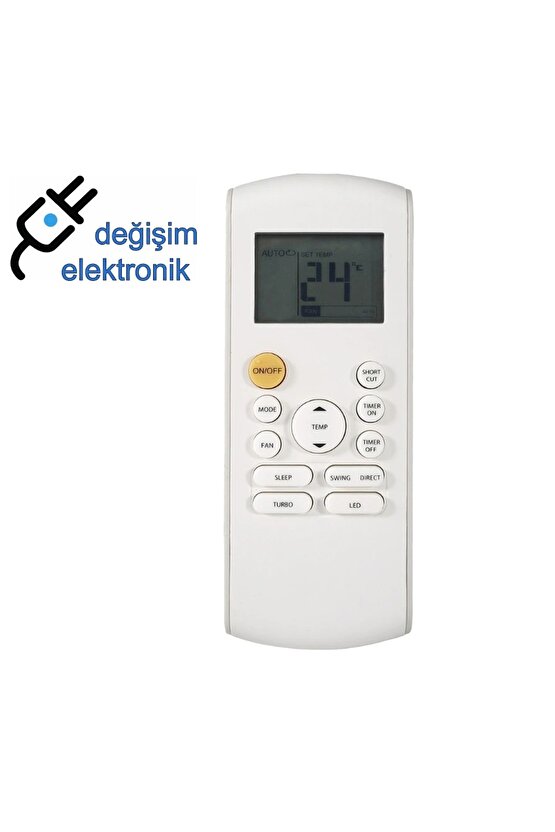 Airfel Lva140a Uyumlu Salon Tipi Klima Kumandası