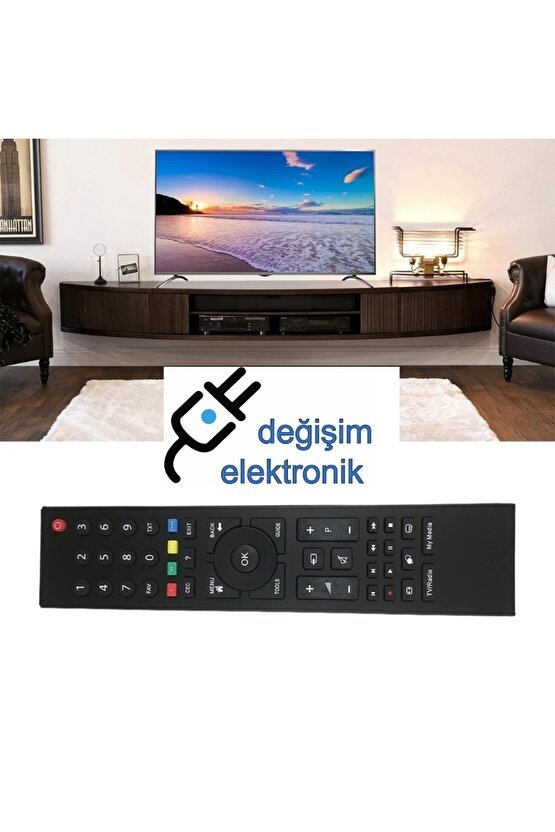 Grundig 49-vlx-7730 Smart Led Tv Kumandası