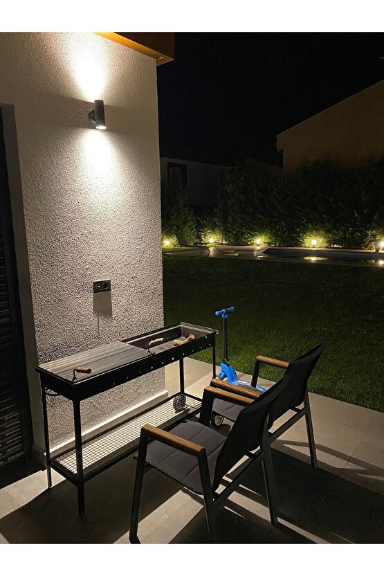 Özel Yapım Demir Mangal Barbekü 40x125 Döküm Izgara Nusret Izgara