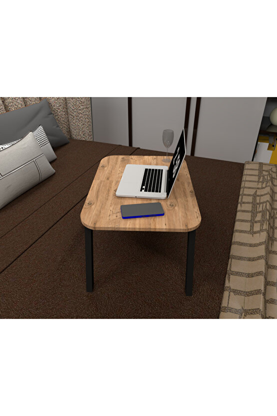 Katlanır Çalışma Sehpası - Laptop Masası - Atlantik Çam