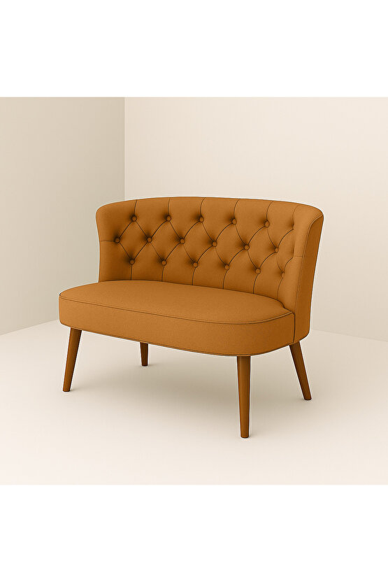 İkili Koltuk Kiremit - Çay Seti Koltuk