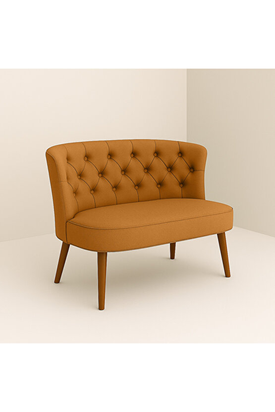 İkili Koltuk Kiremit - Çay Seti Koltuk