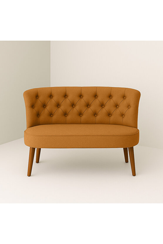 İkili Koltuk Kiremit - Çay Seti Koltuk