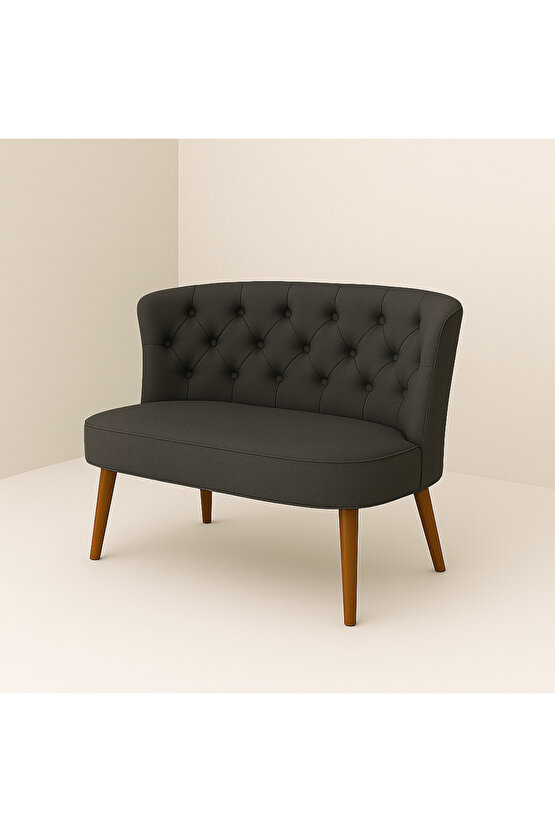 İkili Koltuk Antrasit Gri - Çay Seti Koltuk