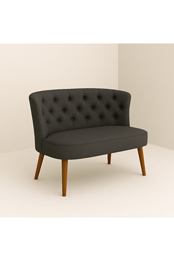 İkili Koltuk Antrasit Gri - Çay Seti Koltuk