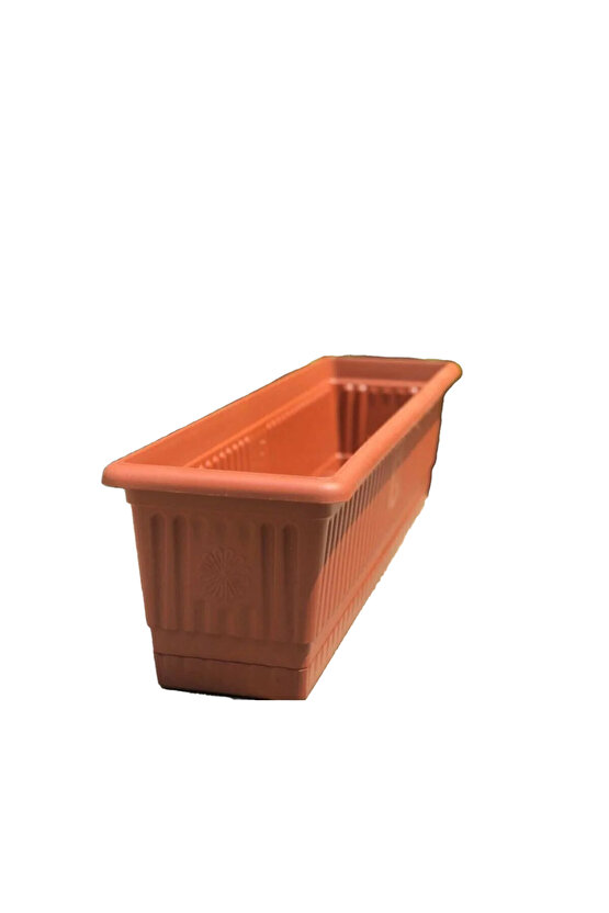 Uzun Balkon Saksı 71 CM  Plastik Balkon Cicek Saksisi