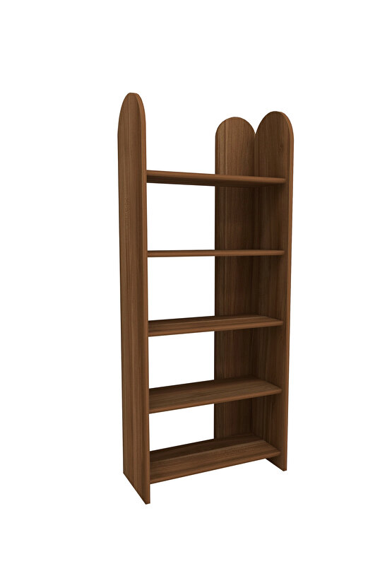 Dekoratif 5 Raflı Kitaplık Modern Kitaplık Kütüphane Organizer