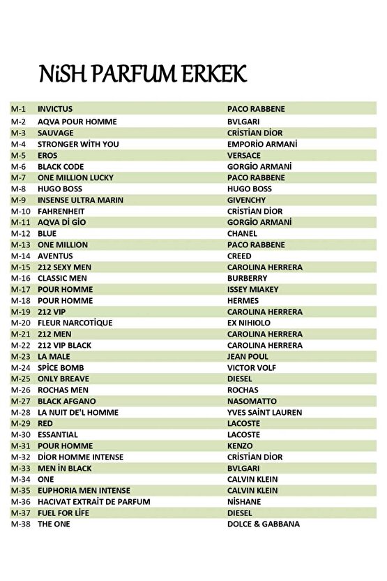 Nish Parfum W-13 Extrait De Parfum 50ml Oriental-sexy Amber