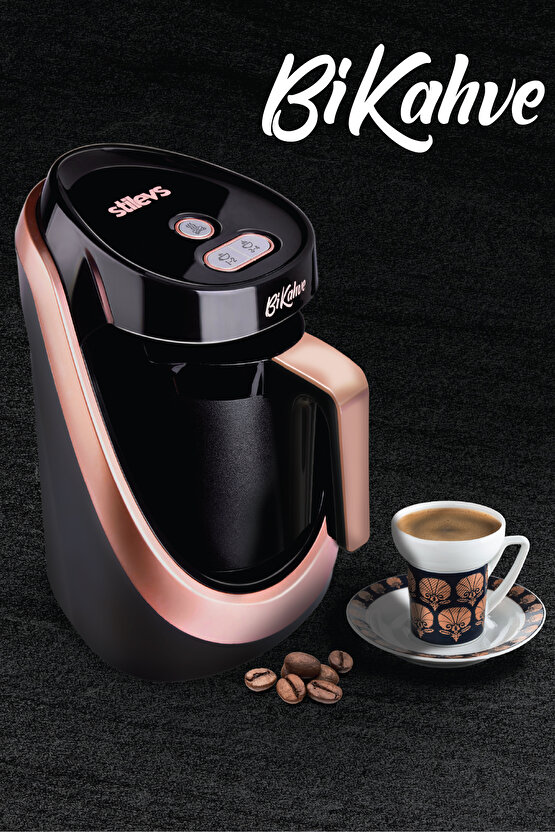 Bikahve Otomatik Türk Kahvesi Makinesi - Bakır