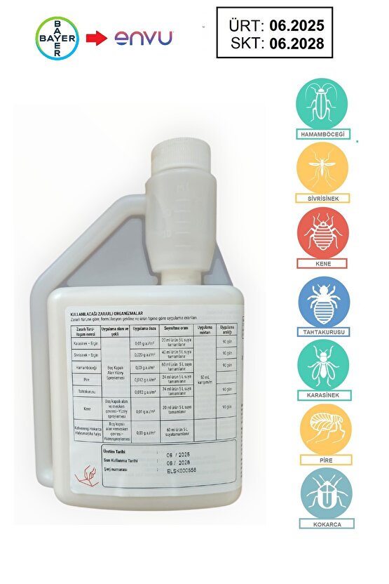 Kokarca Ilacı K-othrine Sc 50 500 Ml( Skt 06.2028 )
