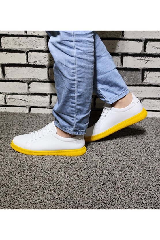 %100 HAKİKİ DERİ SPOR AYAKKABI