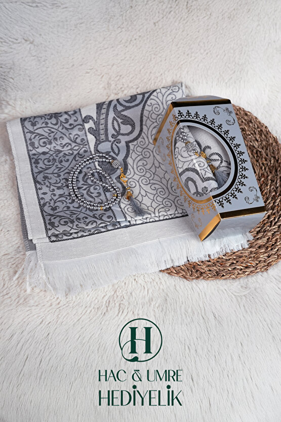Seccade Tesbih Seti | Seccade Seti | Hediyelik Seccade | Hac Umre Hediyesi | Umre Dönüşü Hediye