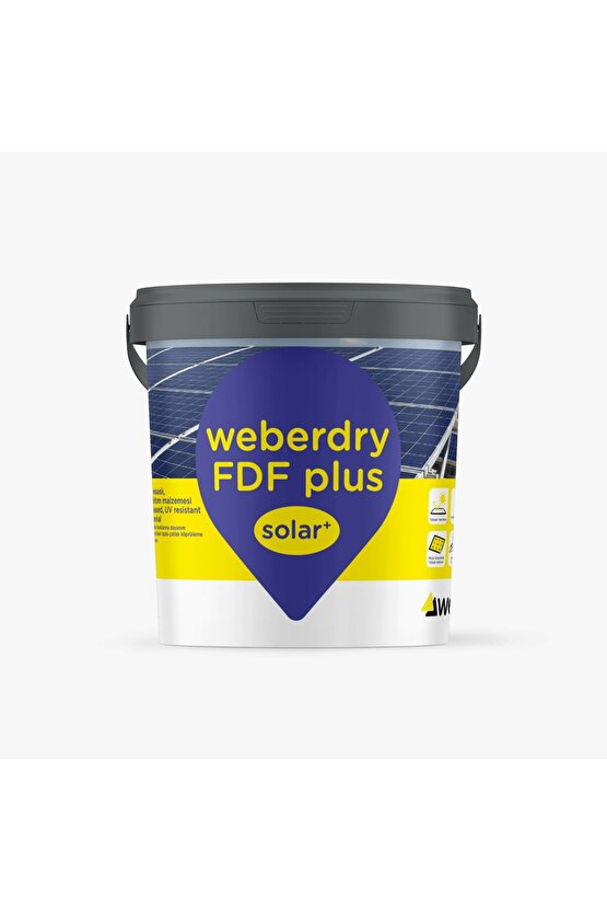 Dry Fdf Plus 20 Kg Gri Su Yalıtım Malzemesi