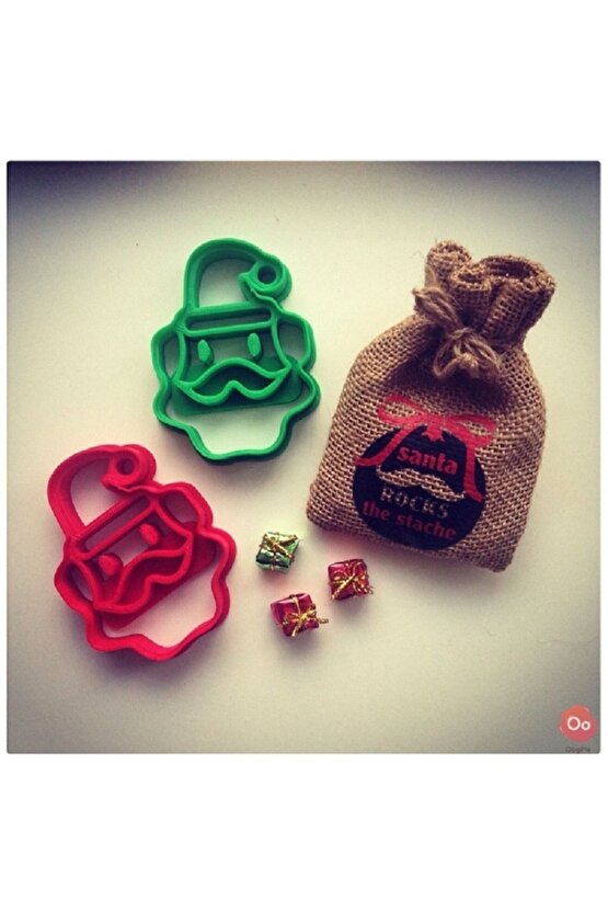 Yılbaşı Noel Kurabiye Kalıbı 5 Li Model