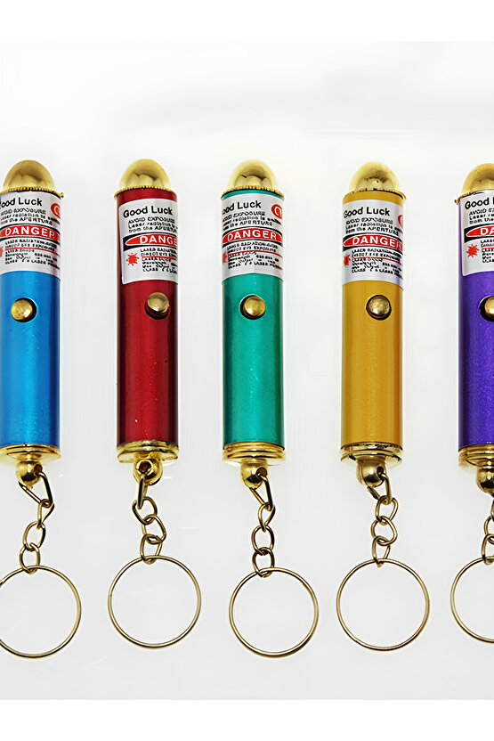 Kedi Oyuncağı Kırmızı Lazer & Beyaz Işık - 3 Adet Pil ve Yedek Başlık Hediyeli