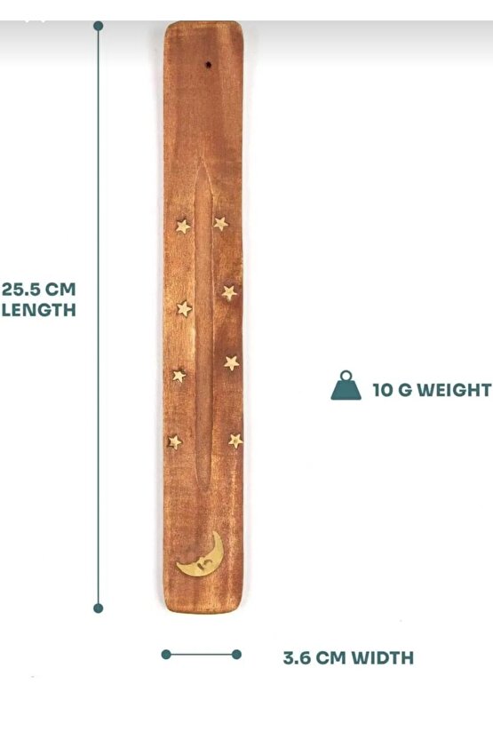 Ahşap Gold Detay Tütsülük