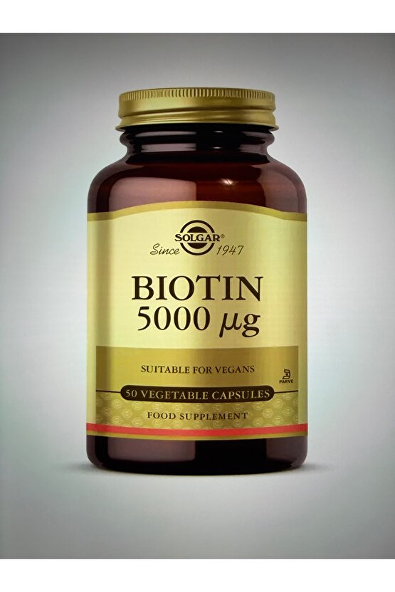 Biotin 5000mcg 50 Kapsül