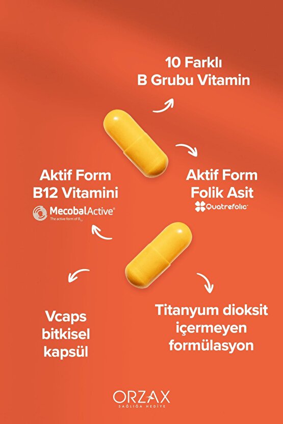 B Complex 60 Kapsül