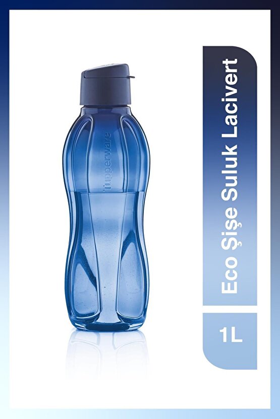 Eco Şişe Suluk Kolay Kapak 1l Lacivert